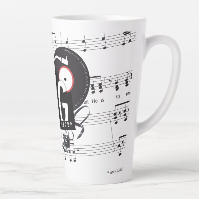 Enon Music Group Latte Mug (Droite)