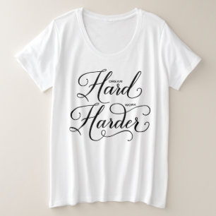 Énoncé de script Dream Hard Work Harder
