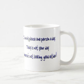 Énonciation drôle humoristique de tasse de café