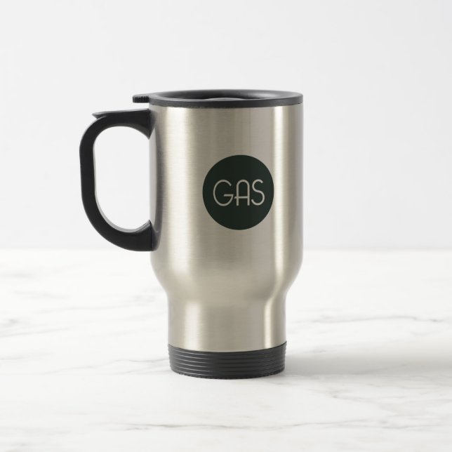 Enregistrement de GAZ et tasse de mélange de (Gauche)