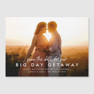 Enregistrement de l'aimant photo de la date de mar