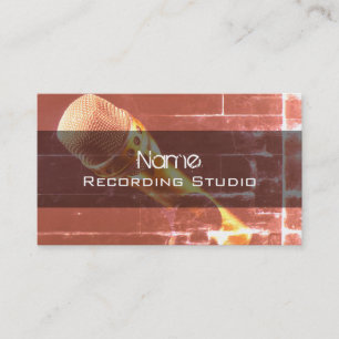 Enregistrement du Carte de visite Studio