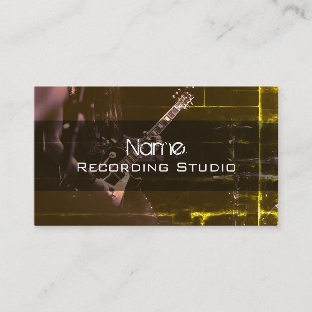 Enregistrement du Carte de visite Studio (Devant)