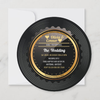 Enregistrement musical | Faire-part de mariage amu