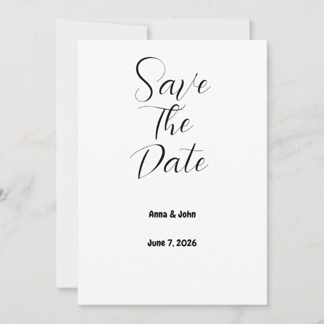 Enregistrer la carte Date (Devant)