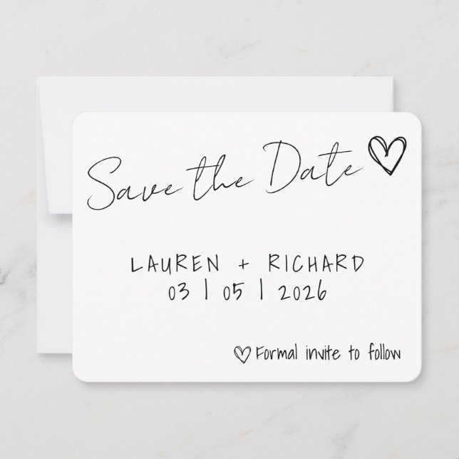 Enregistrer La Carte Date (Devant)