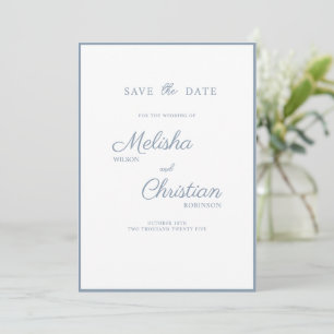 Enregistrer la carte Date pour un mariage.