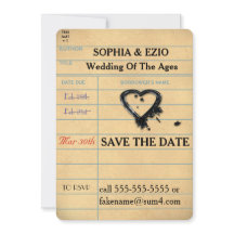 Enregistrer la carte de bibliothèque de dates