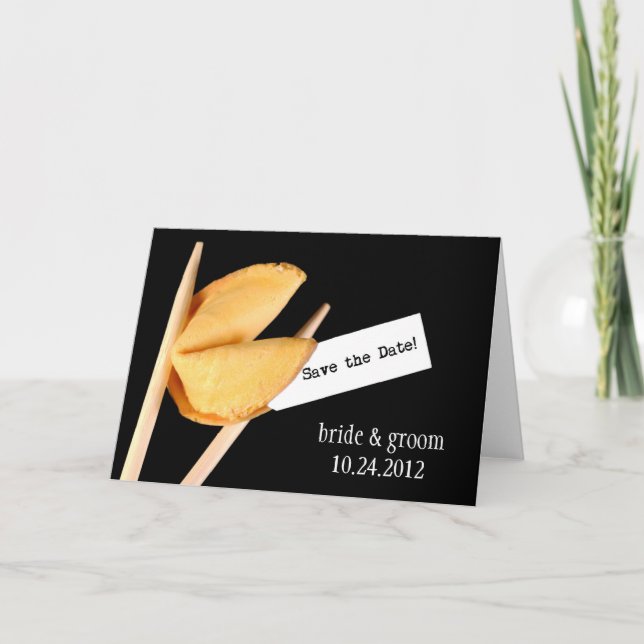 Enregistrer la carte de cookie Date Fortune (Devant)