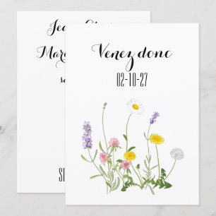 Enregistrer la carte de date, mariage rustique, ma