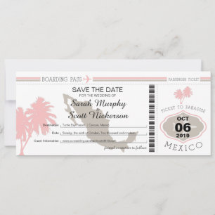 Enregistrer la carte d'embarquement au Mexique