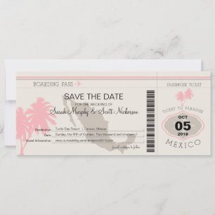 Enregistrer la carte d'embarquement au Mexique