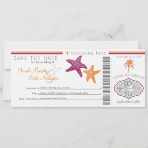 Enregistrer la carte d'embarquement de date