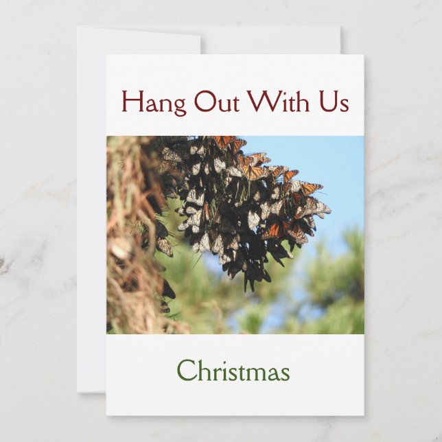 Enregistrer la carte d'invitation de Noël des papi (Devant)