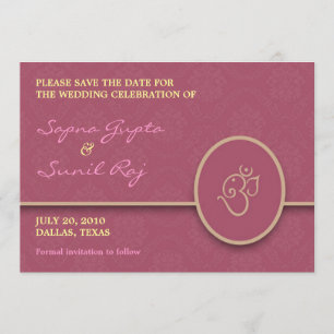 Enregistrer La Carte Plat De Style Indien Date