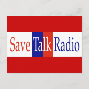 Enregistrer la carte postale de la radio Talk