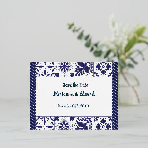 Enregistrer la carte postale Invitation Date Foil