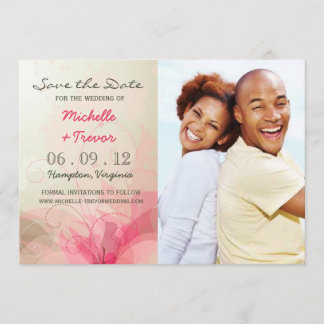 Enregistrer la date - Abstraits Invitations de pho