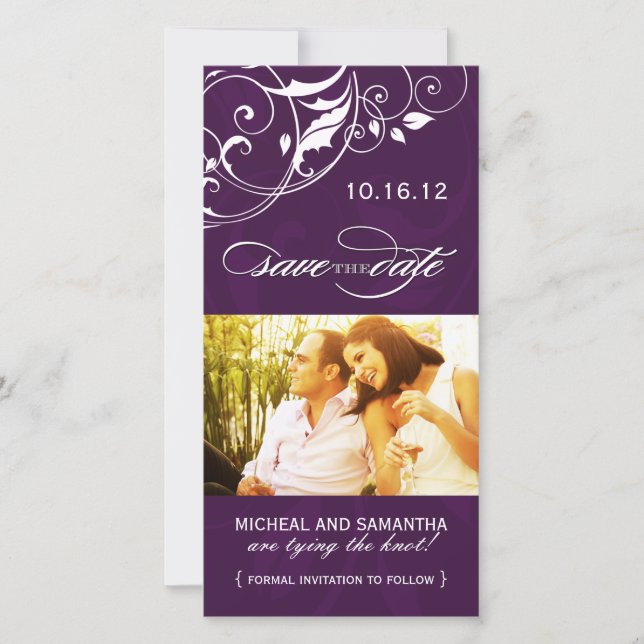Enregistrer la date Carte photo (Devant)