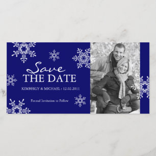 Enregistrer la date - Cartes photos de mariage d'h