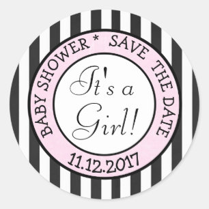 Enregistrer la date, c'est un Sticker Baby shower
