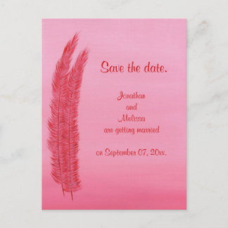 Enregistrer la date de mariage cartes postales, Re