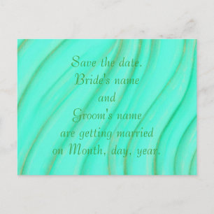 Enregistrer la date de mariage cartes postales, ve