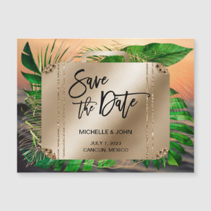 Enregistrer la date Destination Boarding Pass Cart