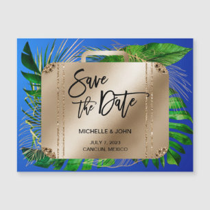 Enregistrer la date Destination Boarding Pass Cart