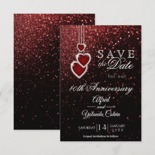 Enregistrer la date - Invitation Parties scintilla