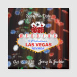 Enregistrer la date Las Vegas Mariage Magnet<br><div class="desc">Enregistrer la date Las Vegas Mariage Magnet Personnalisez en ajoutant la date du mariage et les noms de mariée et mariée</div>