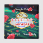 Enregistrer la date Las Vegas Mariage Magnet<br><div class="desc">Enregistrer la date Las Vegas Mariage Magnet Personnalisez en ajoutant la date du mariage et les noms de mariée et mariée</div>