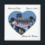 Enregistrer la date Las Vegas Mariage Magnet 2 pou<br><div class="desc">Enregistrer la date Las Vegas Mariage 2 pouces Sq Magnet Modifier la date et les noms avant de commander.</div>
