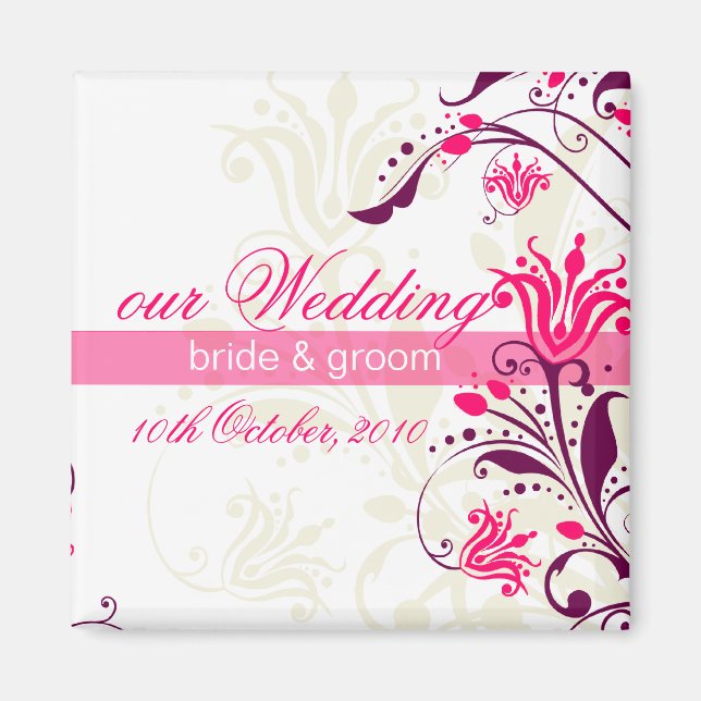 ENREGISTRER LA DATE MAGNET :: lily (Devant)