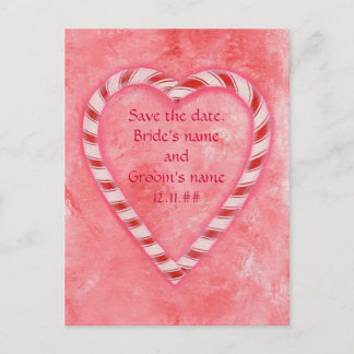 Enregistrer la date mariage cartes postales, Sucre