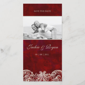 Enregistrer la date Modèle Carte photo Rose Garden
