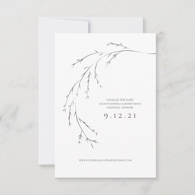 Enregistrer la date Modifier la carte Mariage de d (Devant)