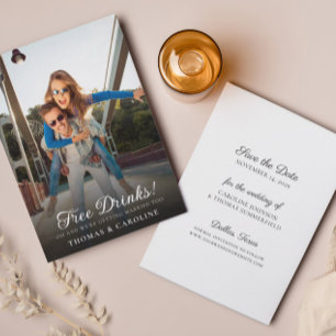 Enregistrer la date Photo Funny Mariage Faire-part