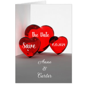 Enregistrer la date Red Hearts