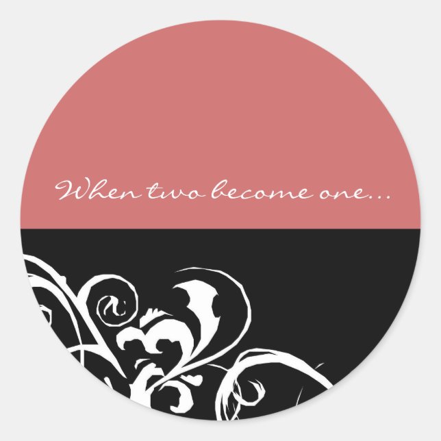 Enregistrer la date - Sticker Mariage (Devant)