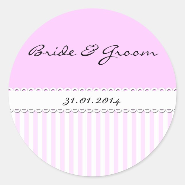 Enregistrer la date Stickers (Devant)