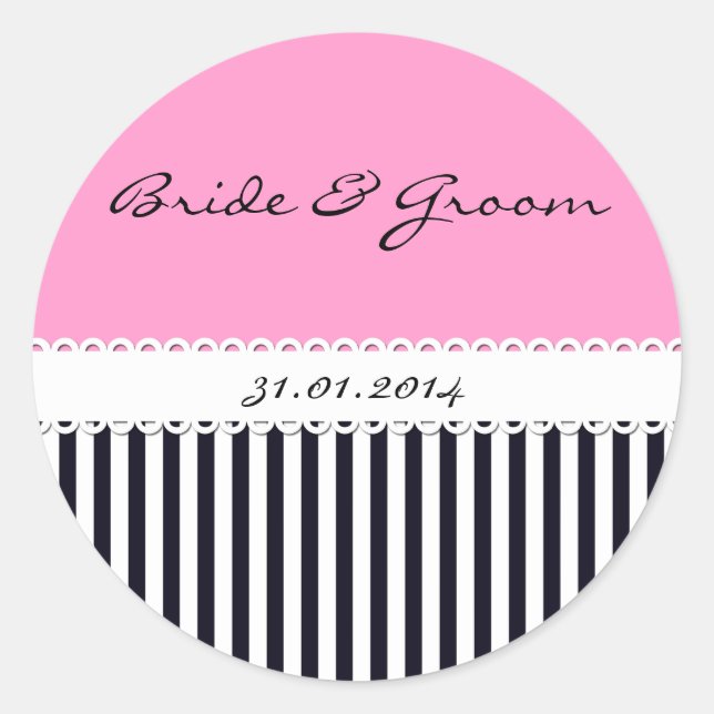 Enregistrer la date Stickers (Devant)