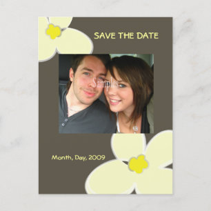 Enregistrer la date, zazzle mariage cartes postale