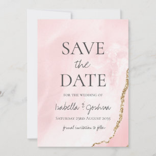 Enregistrer la Parties scintillant Rose or et marb