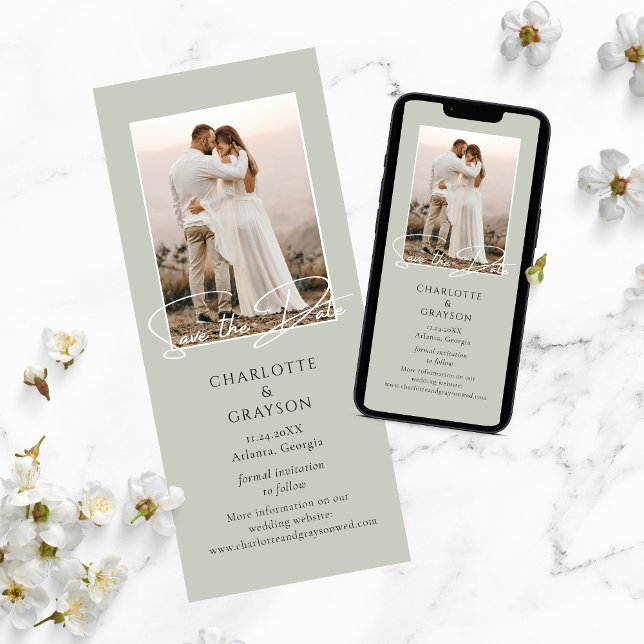 Enregistrer la photo de date Faire-part Mariage él (Créateur téléchargé)