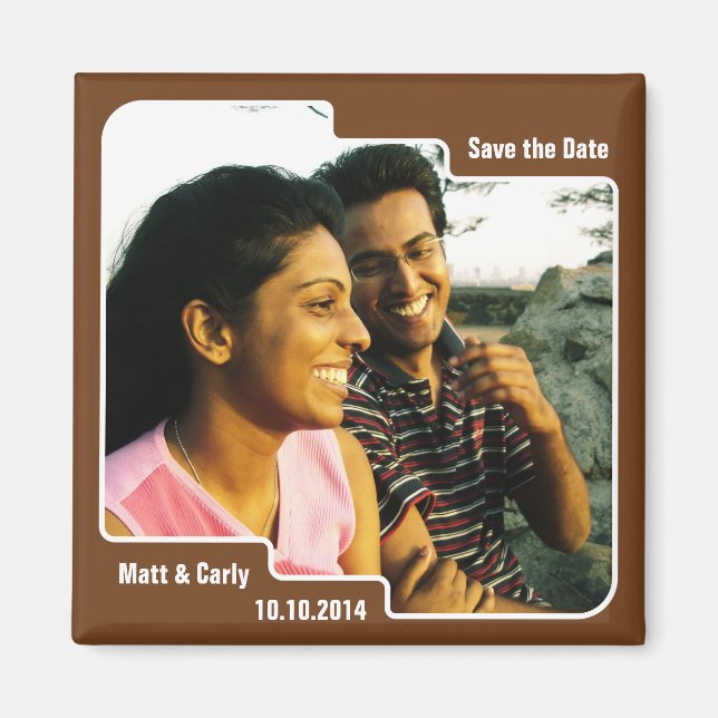 Enregistrer le aimant Brown de la Saint-Jacques de (Devant)