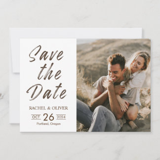 Enregistrer le Faire-part de mariage vintage Date