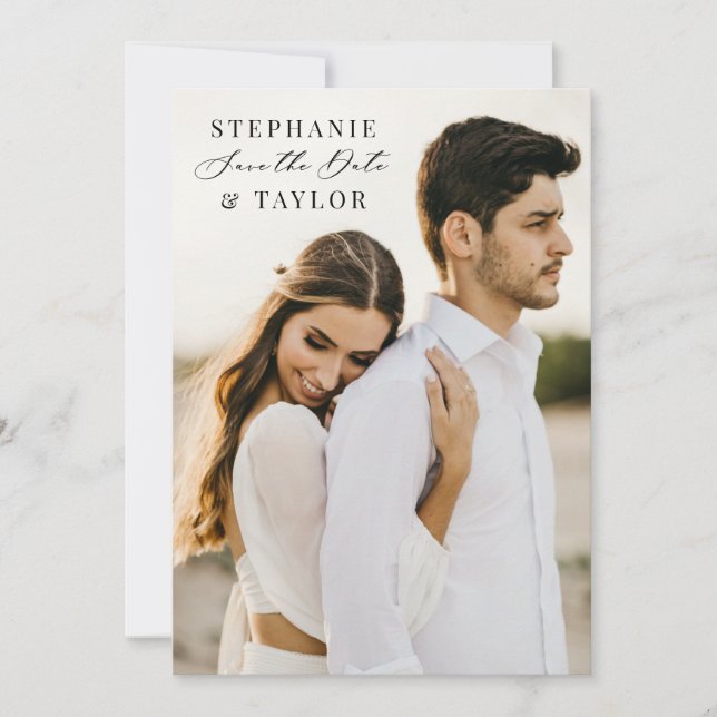Enregistrer le Faire-part Mariage Boho Carte photo (Devant)