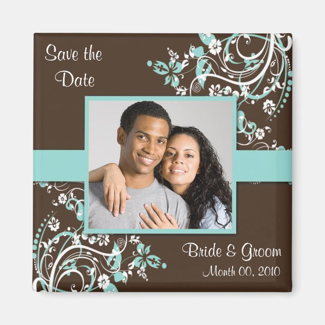 Enregistrer le Magnet de photos Date (Devant)