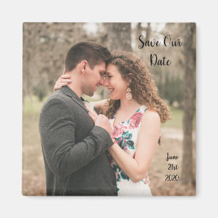Enregistrer le Magnet photo Mariage de date